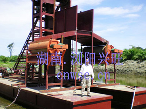 印尼-采鐵沙船安裝現場